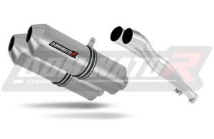 Kawasaki ZZR 1400 2006 - 2011 Schalldämpfer Auspuff OVR + dB killer