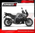 Auspuff Schalldämpfer DOMINATOR HP6 schwarz passend für BMW K1300S 2009  2016 3