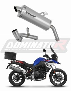 BMW F800GS 2024 Schalldämpfer Auspuff Titan P7 + dB killer