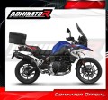 exhaust muffler DOMINATOR HP7 BLACK fits to BMW F850GS 2021  2023 4