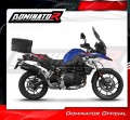 exhaust muffler DOMINATOR P7 BLACK fits to BMW F850GS Adventure 2016  2023 5