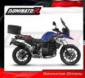 exhaust muffler DOMINATOR HP7 BLACK fits to BMW F850GS Adventure 2016  2023 4