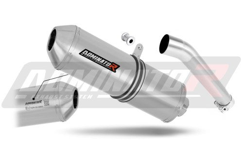 Auspuff Schalldämpfer DOMINATOR homologiert OVR passend für Yamaha YZF 600 R Thundercat 1996  2006 3
