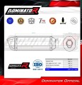 komplette Auspuffanlage mit Schalldämpfer DOMINATOR Full System HP1 schwarz passend für Kawasaki NINJA 650 2017  2022 4