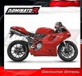 Auspuff Schalldämpfer DOMINATOR OVR passend für Ducati 848 2008  2013 4