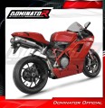 exhaust muffler DOMINATOR OVR fits to Ducati 1098 2007  2009 3