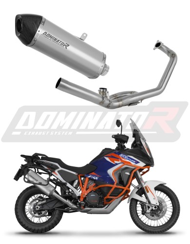 komplette Auspuffanlage mit Schalldämpfer DOMINATOR Full System Titan HP7 passend für KTM 1290 Super Adventure 2021  2024
