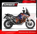 komplette Auspuffanlage mit Schalldämpfer DOMINATOR Full System P7 schwarz passend für KTM 1290 Super Adventure 2021  2024 3