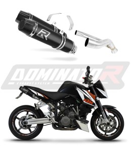 KTM 990 SUPER Duke 2005 - 2013 Schalldämpfer Auspuff HP3 BLACK + dB killer medium