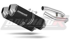 Yamaha FJR 1300 2001 - 2005 Schalldämpfer Auspuff OVR BLACK + dB killer