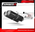 Auspuff Schalldämpfer DOMINATOR OVR schwarz passend für Yamaha XJR 1200 1995  1998 2
