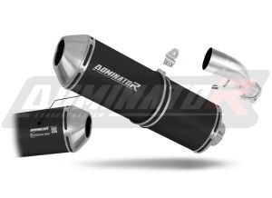Yamaha FZ1 FAZER 1000 2006-2015 EU Homologiert genehmigt Schalldämpfer Auspuff OVR BLACK