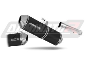 Yamaha FZS FAZER 1000 2001 - 2005 EU Homologiert genehmigt Schalldämpfer Auspuff OVR BLACK