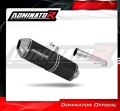 Auspuff Schalldämpfer DOMINATOR OVR schwarz passend für Yamaha FZS FAZER 1000 2001  2005 2