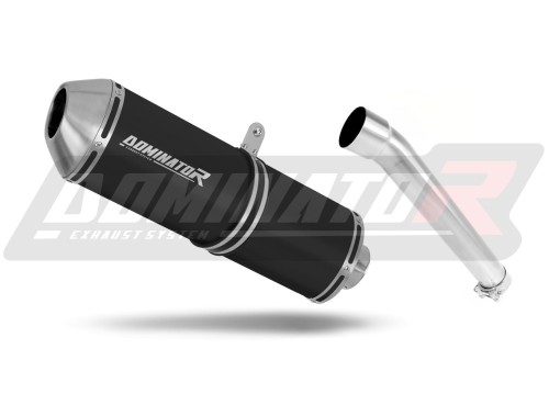 Auspuff Schalldämpfer DOMINATOR OVR schwarz passend für Yamaha FZR 1000 1991  1994