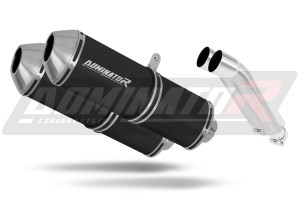 Yamaha XJ 900 Diversion 1994 - 2003 Schalldämpfer Auspuff OVR BLACK + dB killer