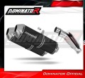Auspuff Schalldämpfer DOMINATOR OVR schwarz passend für Yamaha TRX 850 1995  2000 3