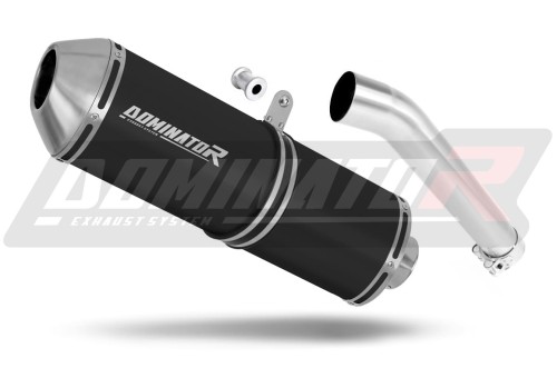 Auspuff Schalldämpfer DOMINATOR OVR schwarz passend für Yamaha YZF 600 R Thundercat 1996  2006