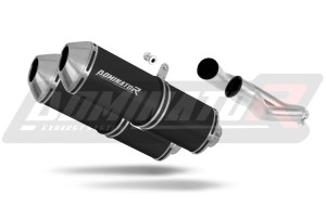 Aprilia Pegaso 650 2001 - 2004 Schalldämpfer Auspuff OVR BLACK + dB killer