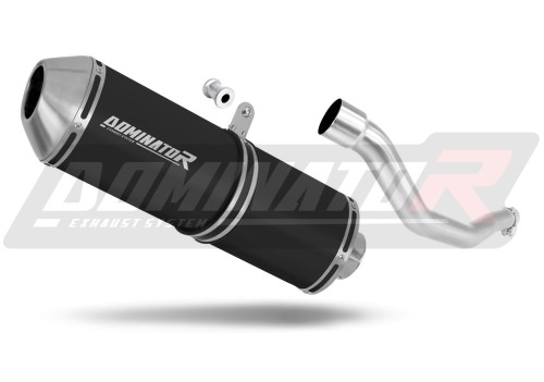exhaust muffler DOMINATOR OVR BLACK fits to Yamaha WR 400 F 1998  2002