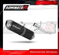 komplette Auspuffanlage mit Schalldämpfer DOMINATOR Full System OVR schwarz passend für Yamaha YBR 125 2000  2008 2