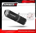 Auspuff Schalldämpfer DOMINATOR OVR schwarz passend für Triumph TT 600  3