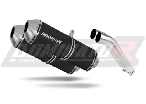 wydech tłumik DOMINATOR OVR CZARNY pasujący do motocykla Suzuki GSX 1400 2001 - 2005