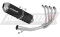 komplette Auspuffanlage mit Schalldämpfer DOMINATOR Full System OVR schwarz passend für Suzuki GSX 1250 FA 2010  2016