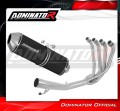 komplette Auspuffanlage mit Schalldämpfer DOMINATOR Full System OVR schwarz passend für Suzuki GSX 1250 FA 2010  2016 2