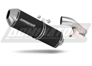 Suzuki GSF 1250 N / S BANDIT 2007 - 2016 Schalldämpfer Auspuff OVR BLACK + dB killer
