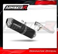 Auspuff Schalldämpfer DOMINATOR OVR schwarz passend für Suzuki GSF BANDIT 1200 2006  2007 3