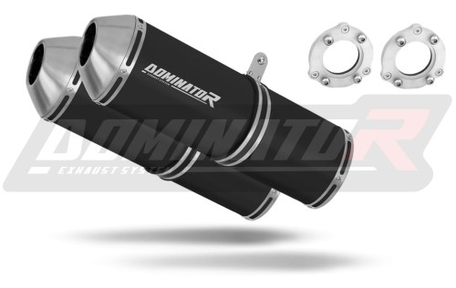 wydech tłumik DOMINATOR OVR CZARNY pasujący do motocykla Suzuki TL 1000 R 1997 - 2000