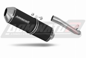 Suzuki GSXR 1000 K1 - K4 2001 - 2004 Schalldämpfer Auspuff OVR BLACK + dB killer