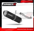 exhaust muffler DOMINATOR OVR BLACK fits to Suzuki DR 800 S / BIG RIGHT SIDE  3