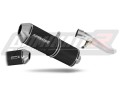 wydech tłumik DOMINATOR Homologowany OVR CZARNY pasujący do motocykla Suzuki GSXF 750 1998 - 2006