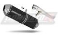 Auspuff Schalldämpfer DOMINATOR OVR schwarz passend für Suzuki GSF BANDIT 750 1995  1999
