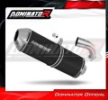 Auspuff Schalldämpfer DOMINATOR OVR schwarz passend für Suzuki SV 650 2016  2023 3