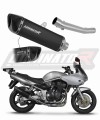 Auspuff Schalldämpfer DOMINATOR homologiert HP6 schwarz passend für Suzuki GSF BANDIT 1200 2001  2005