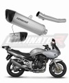 Auspuff Schalldämpfer DOMINATOR homologiert Titan HP6 passend für Suzuki GSF BANDIT 1200 2001  2005