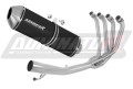 komplette Auspuffanlage mit Schalldämpfer DOMINATOR Full System OVR schwarz passend für Suzuki GSXF 650 2007  2016