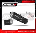 Auspuff Schalldämpfer DOMINATOR homologiert OVR schwarz passend für Suzuki GSXF 650 2007  2016 2