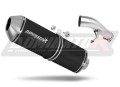 Auspuff Schalldämpfer DOMINATOR OVR schwarz passend für Suzuki GSXF 650 2007  2016