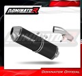 Auspuff Schalldämpfer DOMINATOR OVR schwarz passend für Suzuki GSXF 650 2007  2016 2
