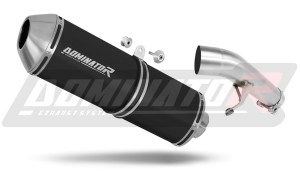 Suzuki GSF 650 BANDIT N / S 2007 - 2016 Schalldämpfer Auspuff OVR BLACK + dB killer