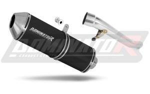 Suzuki GSF 650 BANDIT N / S 2005 - 2006 Schalldämpfer Auspuff OVR BLACK + dB killer