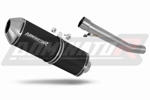 Suzuki GSXF 600 1998 - 2006 Schalldämpfer Auspuff OVR BLACK + dB killer