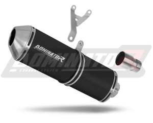 Piaggio MP3 500 Schalldämpfer Auspuff OVR BLACK + dB killer