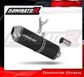 Auspuff Schalldämpfer DOMINATOR OVR schwarz passend für Piaggio MP3 500  3
