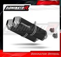 Auspuff Schalldämpfer DOMINATOR OVR schwarz passend für KTM 990 Adventure 2007  2012 2