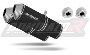 KTM 950 SM Supermoto R 2006 - 2008 Schalldämpfer Auspuff OVR BLACK + dB killer